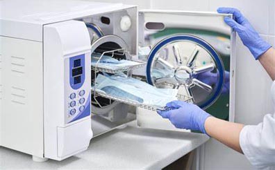 Equipamentos de esterilização